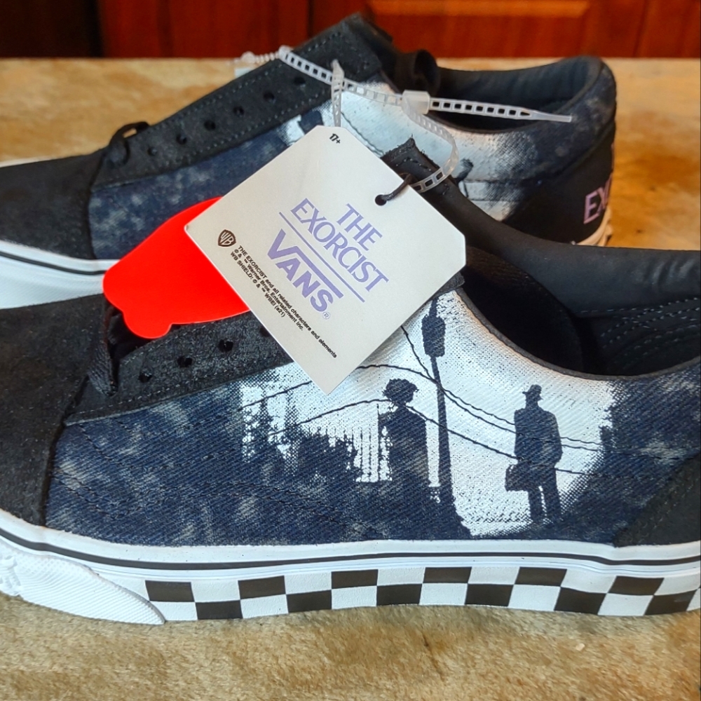 BNWOB Vans x H.O.T Exorcist Sneakers size 8.5 men 10 women